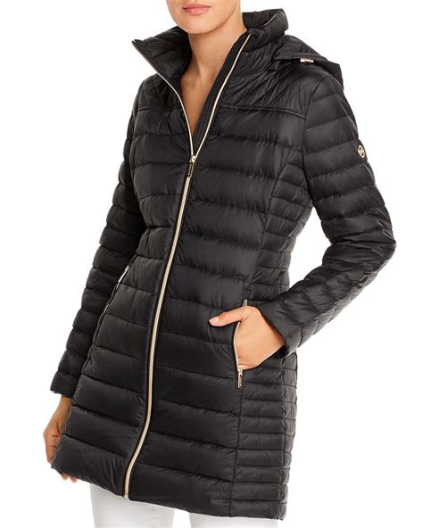 michael kors down coat in a bag|michael kors packable down coat.